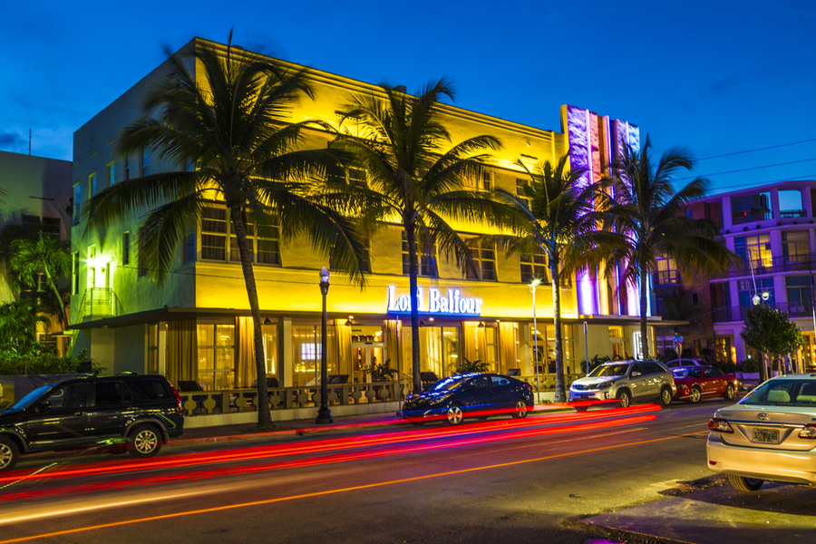 Lord Balfour a boutique design hotel in Miami Beach for couples